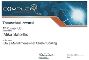 1st Runner-Up Theoretical Paper Award