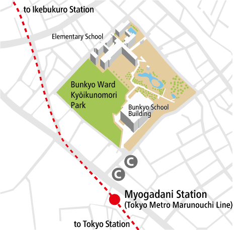 Tsukuba Campus Map