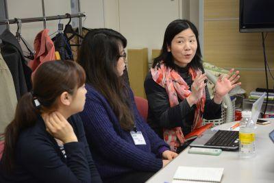 (At the far right) Dr. Yoko Kobayashi