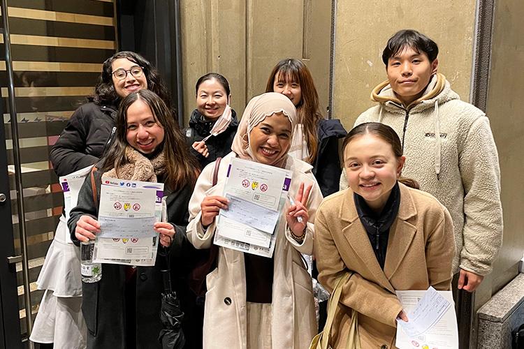 International students at the University of Tsukuba1