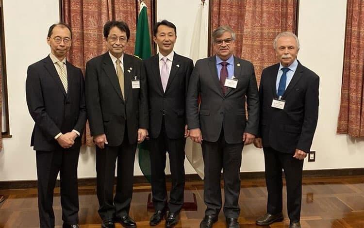 Reception at the residence of the Consul-General of Japan in São Paulo