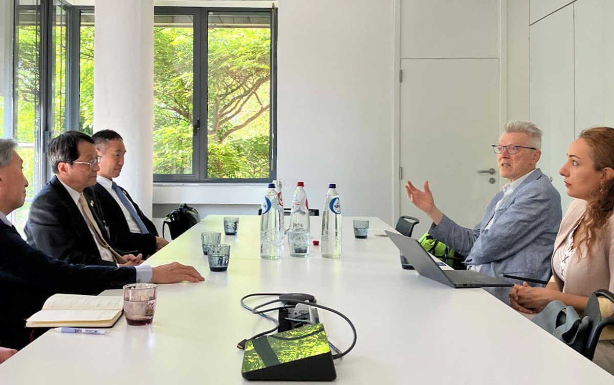 President NAGATA Visits Key Institutions in Belgium