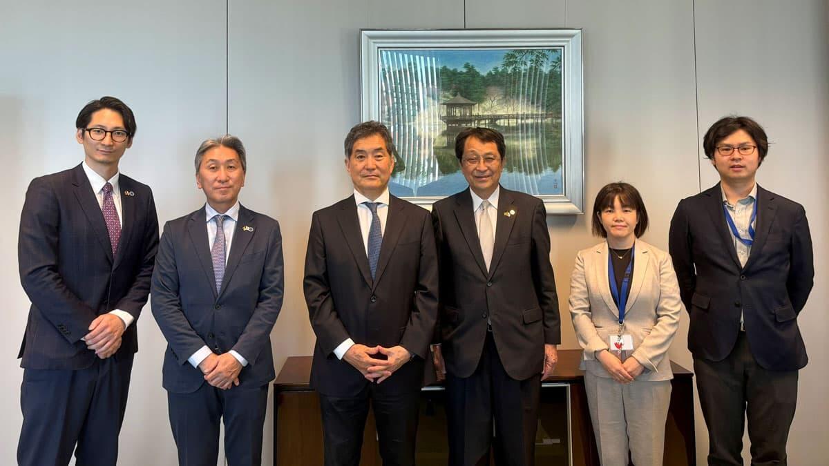 President NAGATA Visits Key Institutions in Belgium