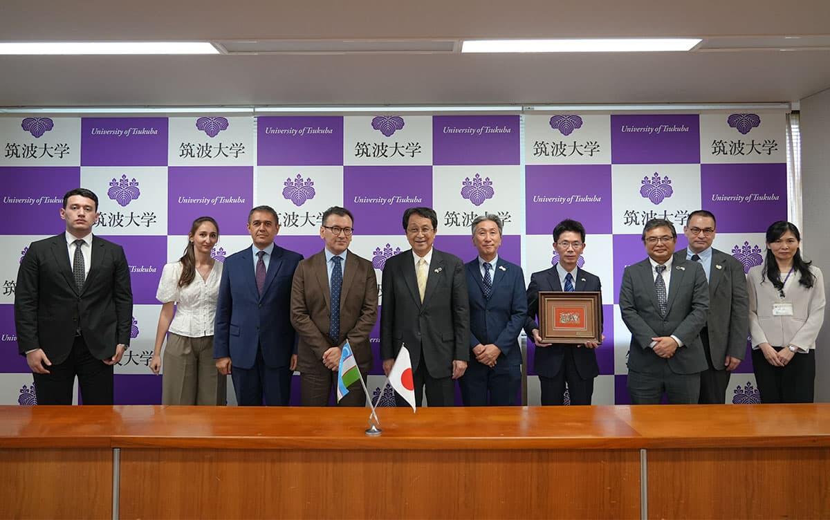 Courtesy Visit by Delegation from the International Institute for Central Asia 