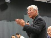 質問する江田昌佑元筑波大学副学長