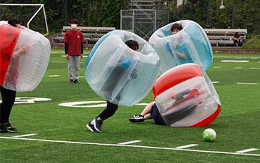 Bubble football planned by the Student Committee