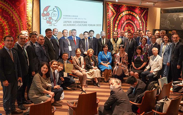 Group photo at the opening ceremony venue