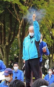 スターター　太田圭学生担当副学長