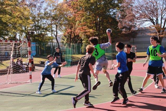ハンドボール 試合の様子
