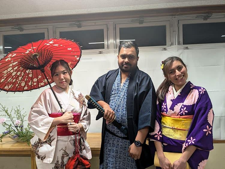 Kimono & Yukata dressing experience