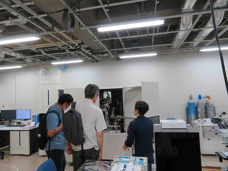 筑波大学とKEK技術職員による施設見学会実施