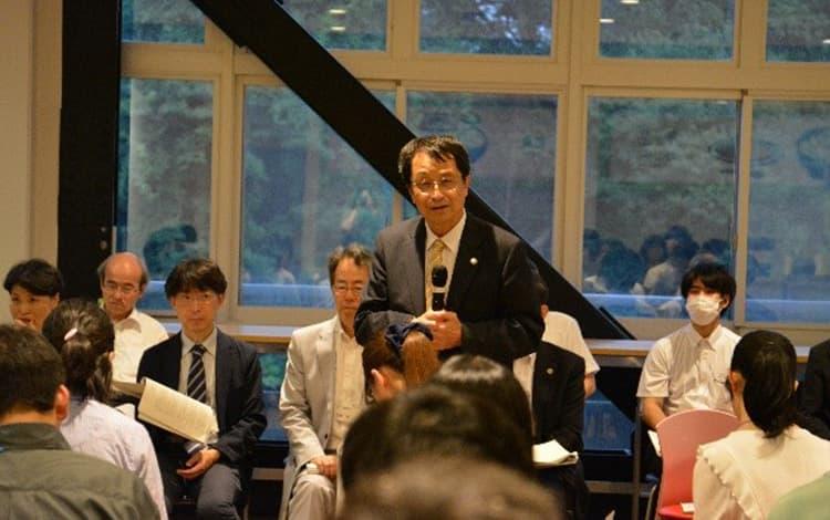 学長と全代会構成員との懇談会(茶話会)