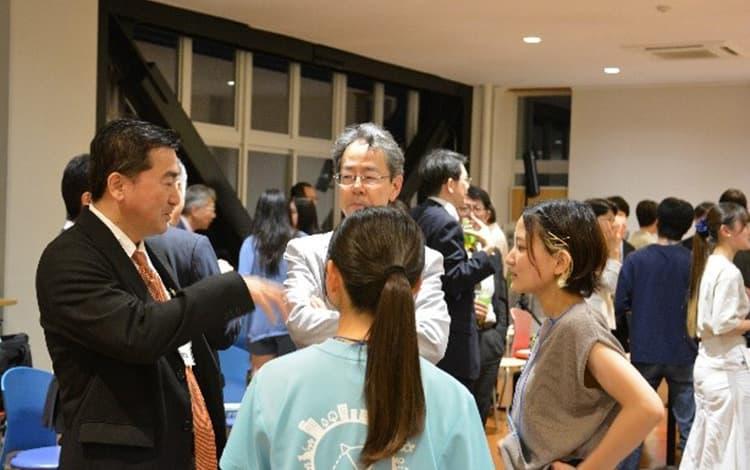 学長と全代会構成員との懇談会(茶話会)