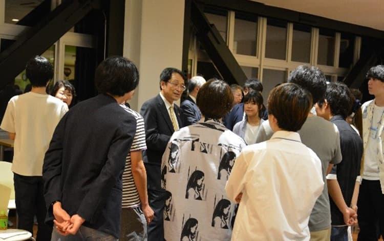学長と全代会構成員との懇談会(茶話会)